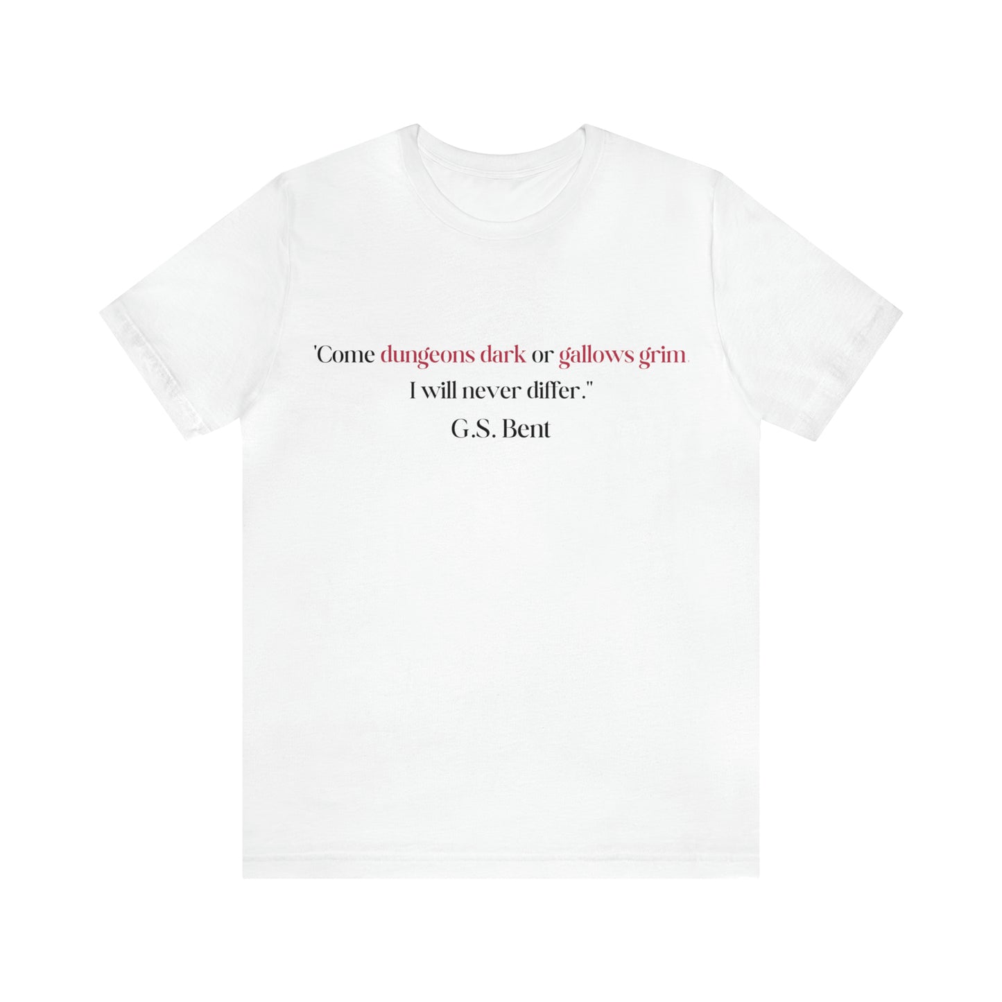 Paradox Short Sleeve "Never Differ" Tee