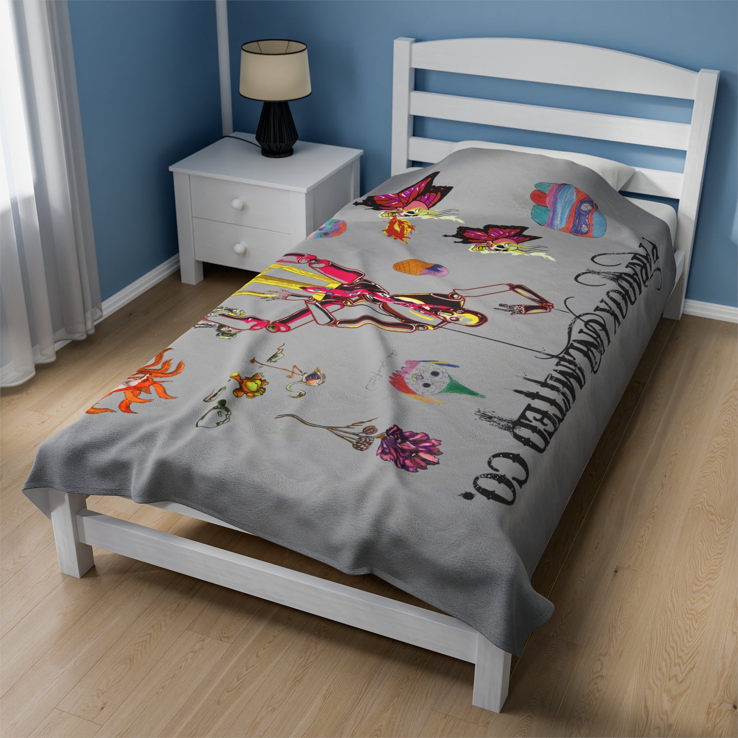 Plush Blanket Luxury Home Decor Paradox Image Mash Up