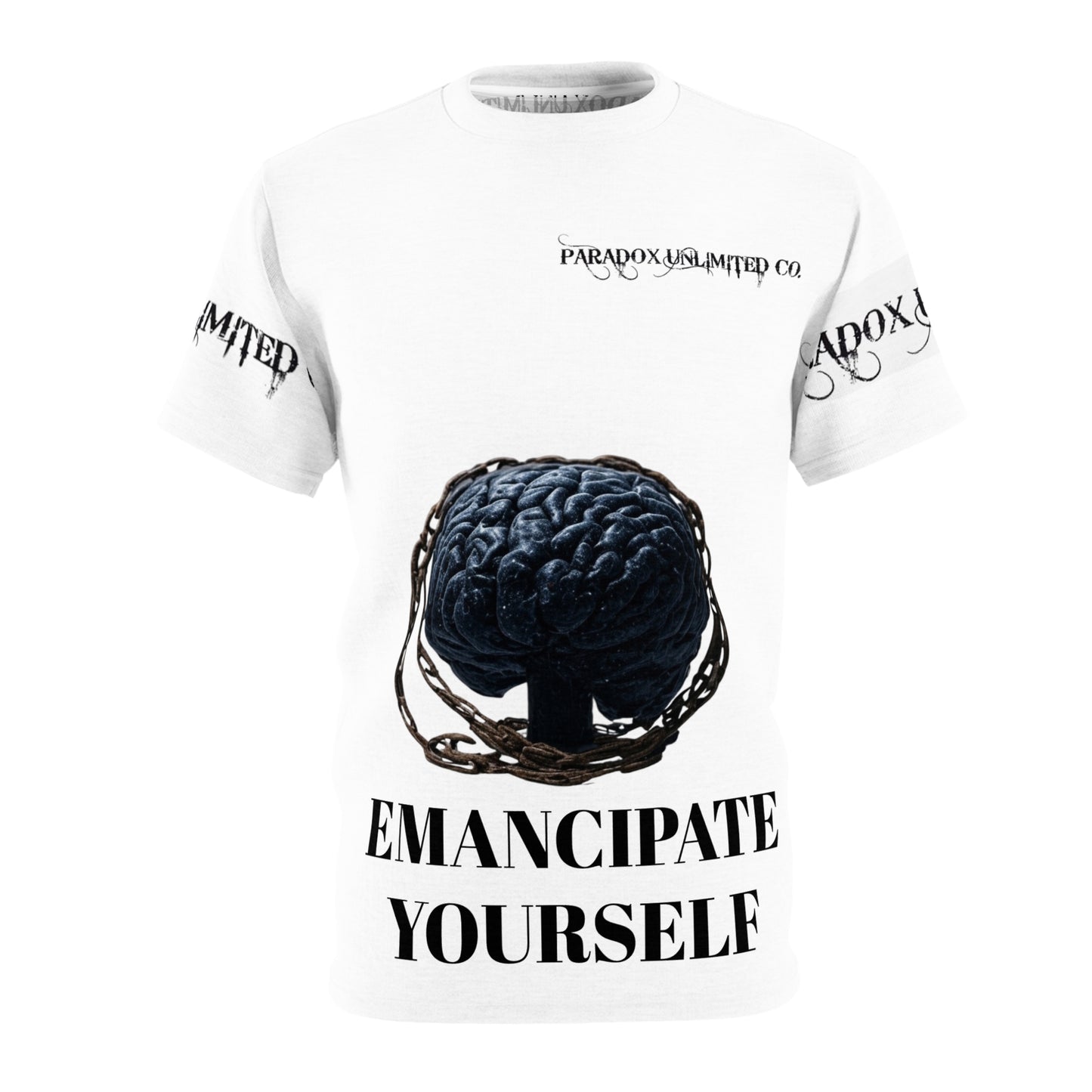 Empowering Unisex Cut & Sew Tee - Emancipate Yourself, Cool Graphic Tee, Thoughtful Gift, Unique Casual Wear
