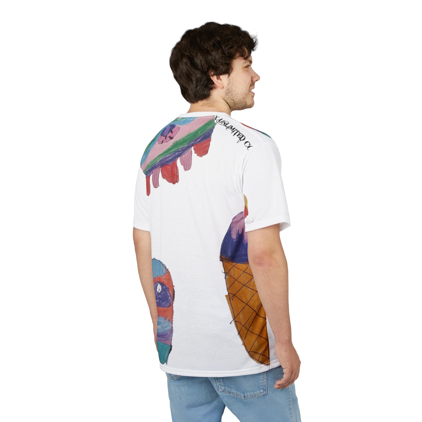 T-Shirt Chicken Ghost and Friends Unisex Tee by Geleen