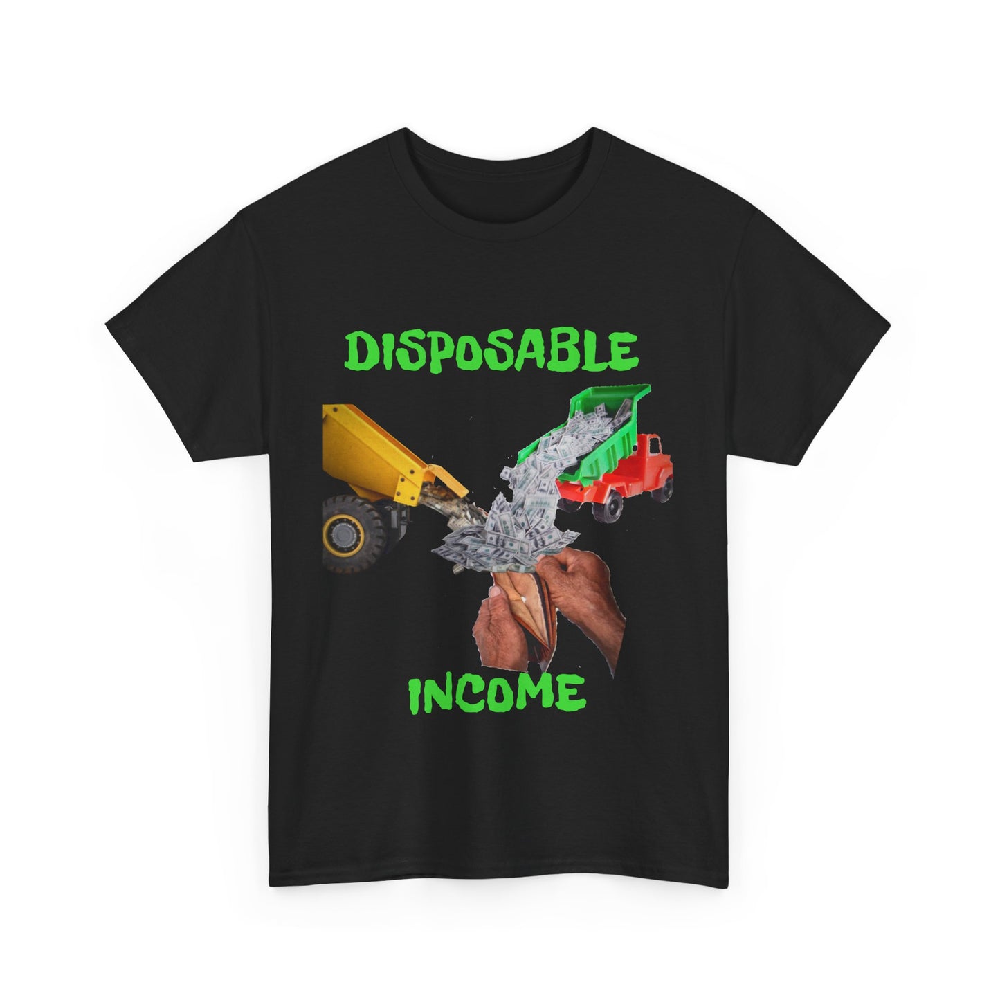 Disposable Income Paradox Tee - Unique Graphic T-Shirt for Casual Style, Humor Gift, Trendy Fashion, Everyday Wear, Unisex Apparel