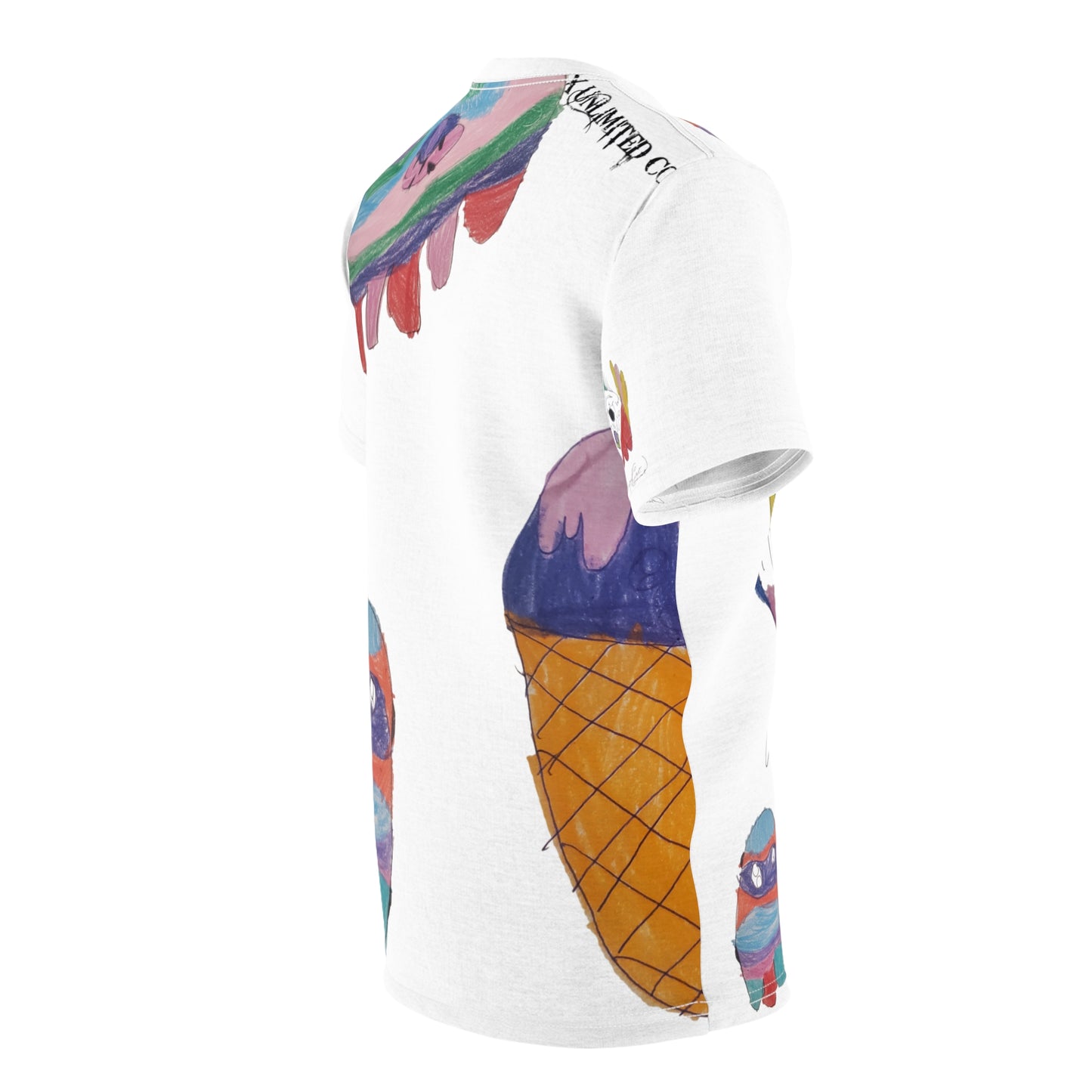 T-Shirt Chicken Ghost and Friends Unisex Tee by Geleen