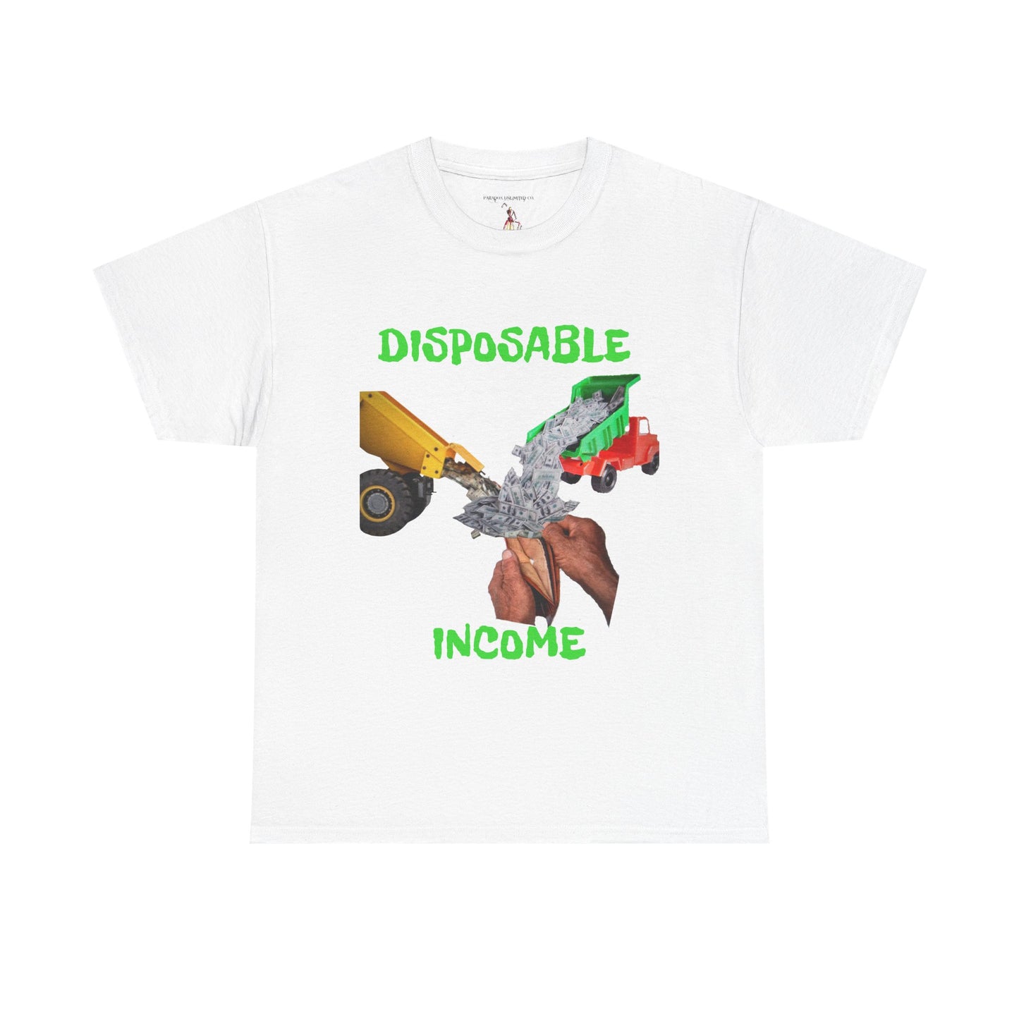 Disposable Income Paradox Tee - Unique Graphic T-Shirt for Casual Style, Humor Gift, Trendy Fashion, Everyday Wear, Unisex Apparel