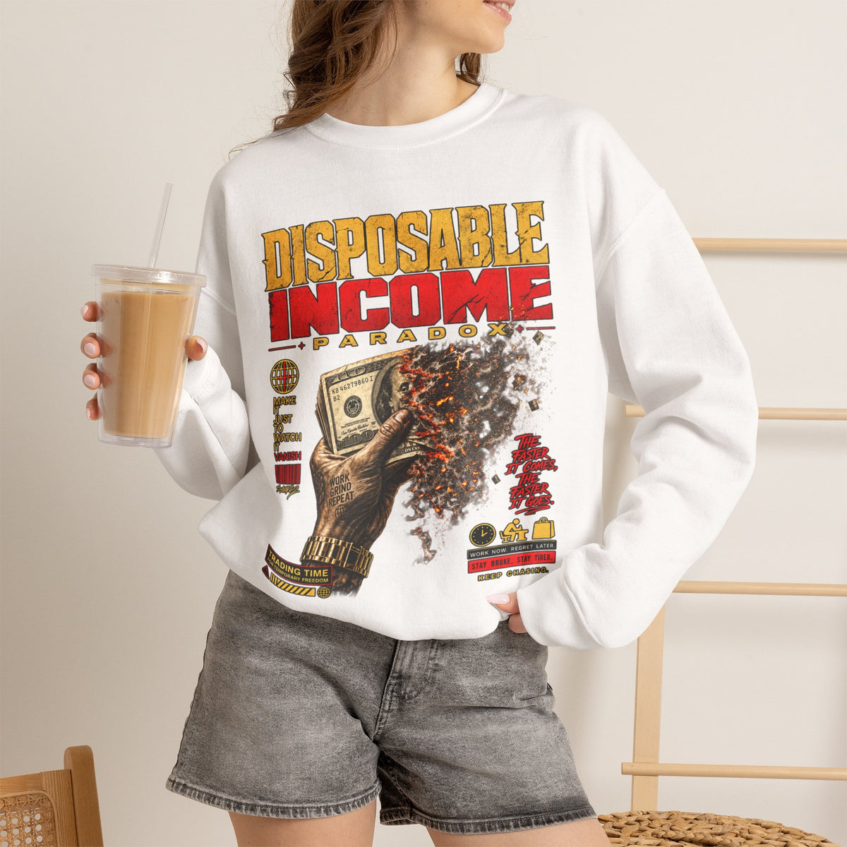 Disposable Income Crewneck Sweatshirt