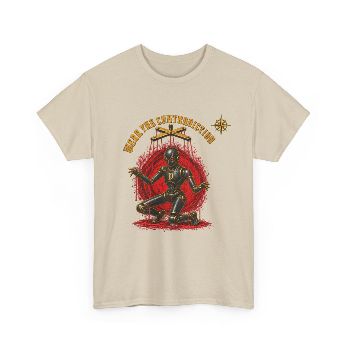 Dark Matter-White Heavy Cotton Tee