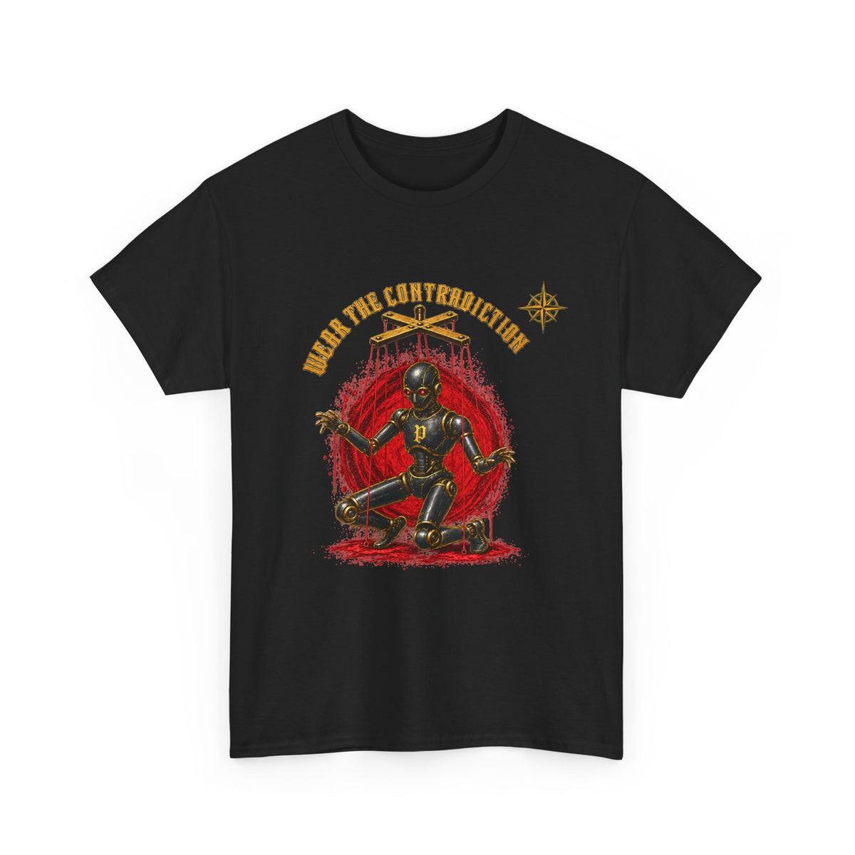Dark Matter-White Heavy Cotton Tee