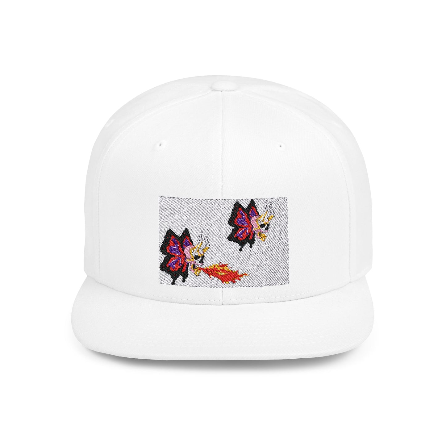 Skull Fly Flat Bill Snapback