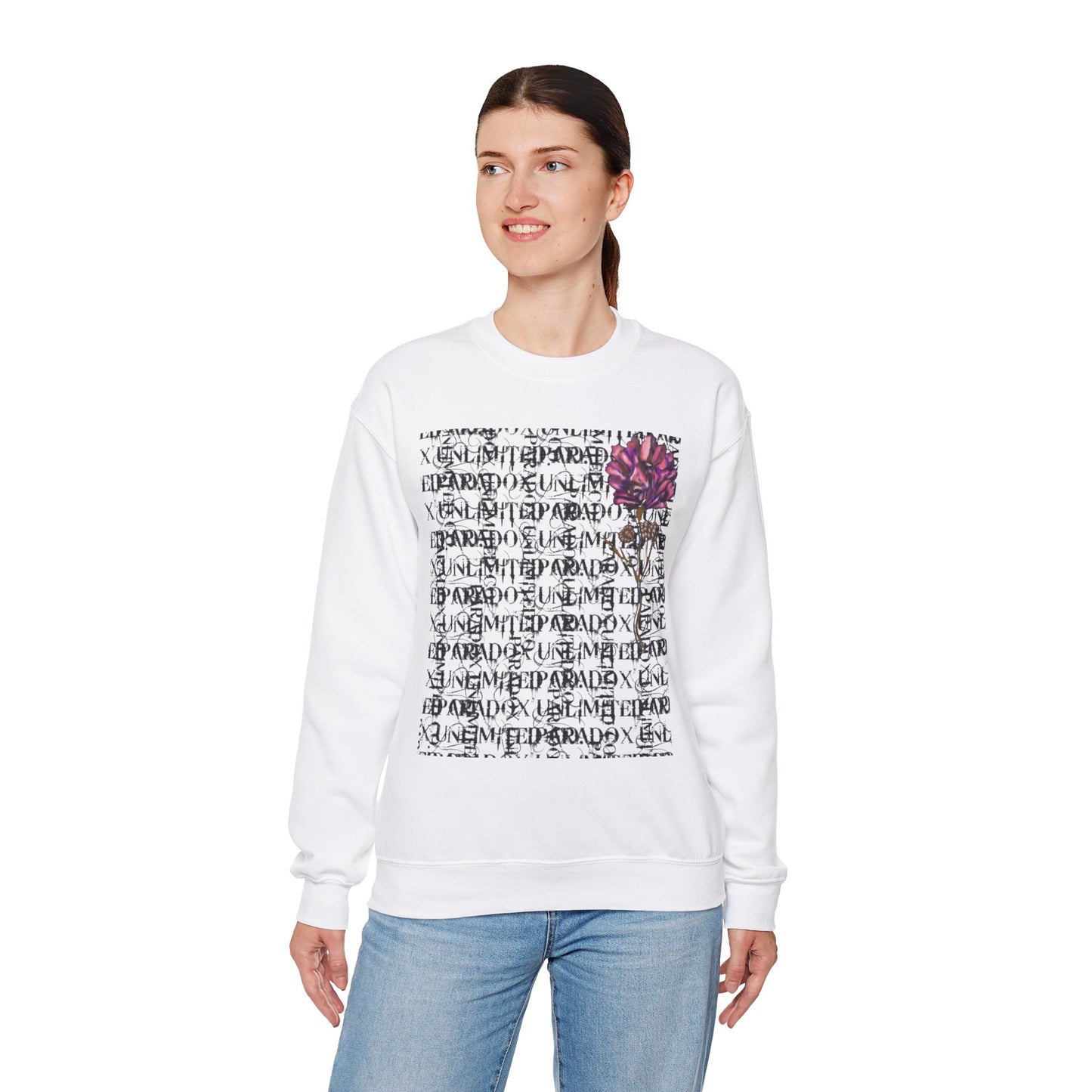 Paradox Rose 2.0 Unisex Heavy Blend™ Crewneck Sweatshirt